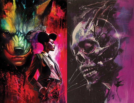 The Chamberlains 1F Rob Prior & Todd Skull Holofoil Flip Variant