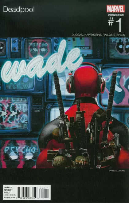 Deadpool, Vol. 5 Sumus Omnes Deadpool 1F Hip-Hop Variant Cover