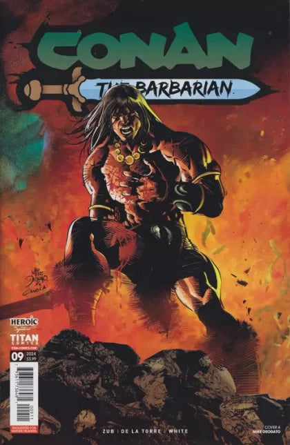 Conan the Barbarian (Titan Comics) 9A Mike Deodato Jr. Regular