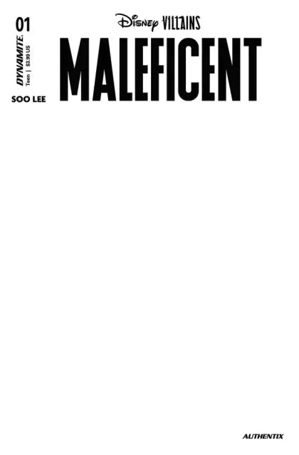 Disney Villains: Maleficent, Vol. 1 1F Blank Variant