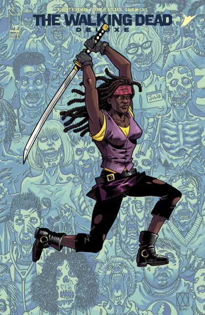 The Walking Dead Deluxe #118C – Matt Wagner & Brennan Wagner Connecting Variant