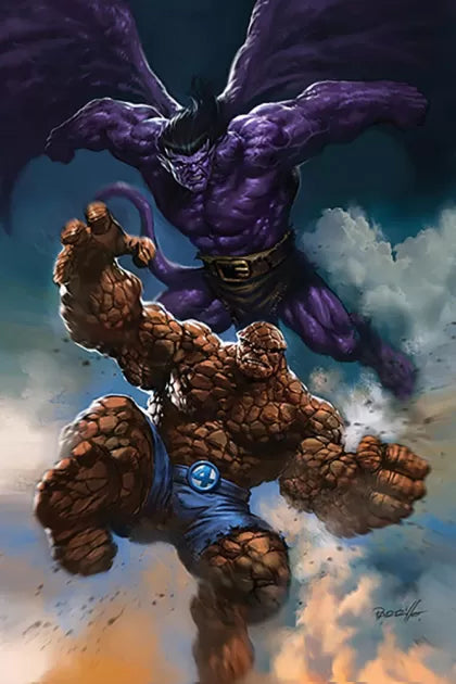 Gargoyles x Fantastic Four "Clan and Family..." 1G Lucio Parrillo Incentive Virgin Variant (1:15)