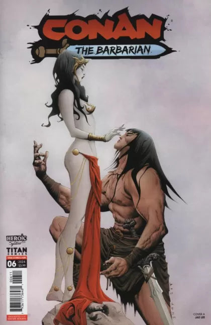 Conan the Barbarian (Titan Comics) Thrice Marked For Death!, Part II: The Cursed 6A Jae Lee Regular