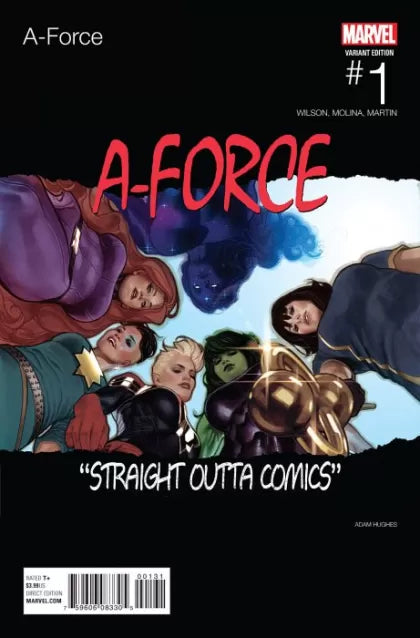 A-Force, Vol. 2 1C Adam Hughes Hip-Hop Variant Cover