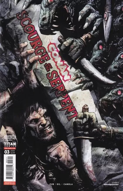Conan The Barbarian: Scourge Of The Serpent Behind The Mask 3A Gerardo Zaffino Regular