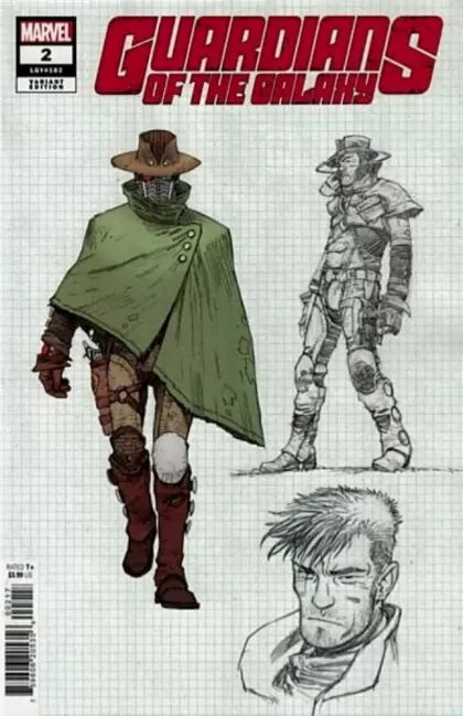 Guardians of the Galaxy, Vol. 7 A Fistful of Mysterium 2F Kev Walker Incentive Variant (1:10)