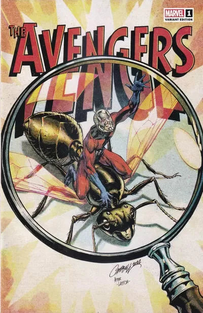 All-Out Avengers 1E J. Scott Campbell Incentive Retro Variant (1:200)