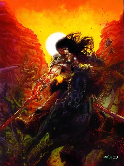 Savage Sword of Conan: Reforged #6D – Tony Harris Virgin Foil Variant