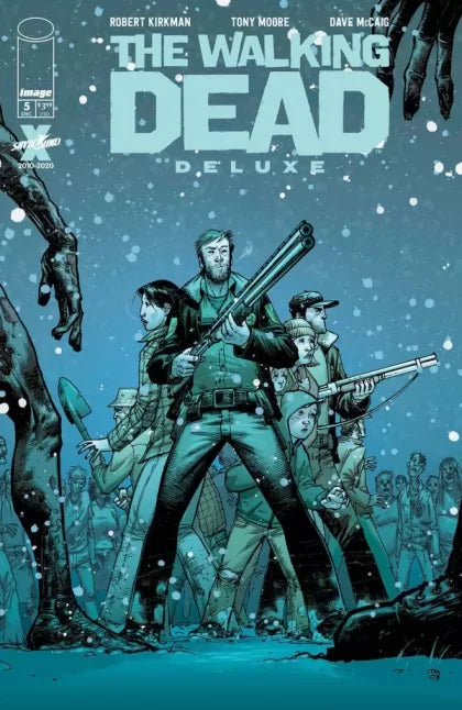 The Walking Dead Deluxe #5B – Variant Tony Moore Cover