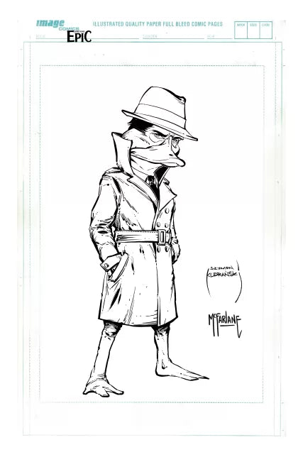 Something Epic #13B – Szymon Kudranski & Todd Mcfarlane Raw Art Variant