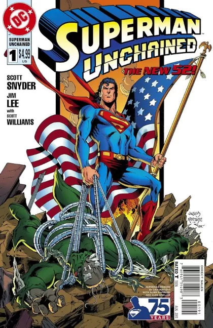 Superman Unchained #1I – Superman Reborn Cover