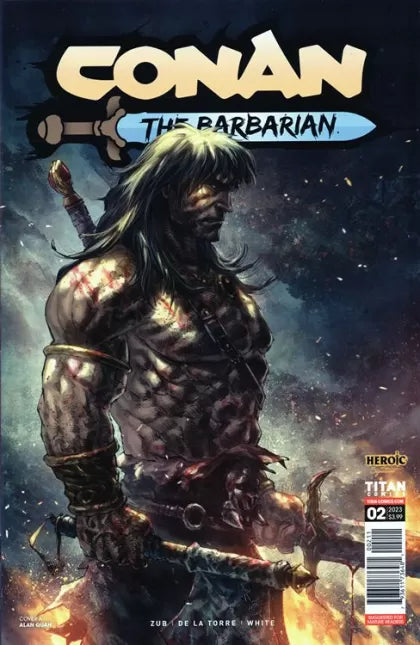 Conan the Barbarian (Titan Comics) Bound in Black Stone, Part II: Homeland! 2A Alan Quah Regular