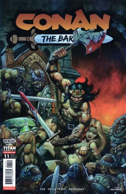 Conan the Barbarian (Titan Comics) The Age Unconquered, Part III: Call From The Depths 11A Alex Horley Regular