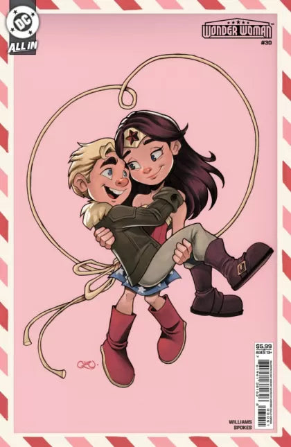 Wonder Woman, Vol. 6 #30E – Chrissie Zullo Valentines Day Variant