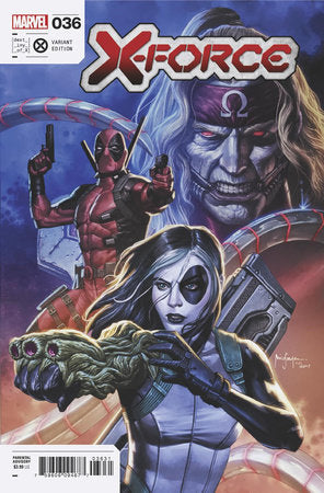 X-Force, Vol. 6 The Methuselah Complex 36C Incentive Mico Suayan Variant Cover