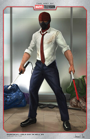 Daredevil: Cold Day in Hell 2D Jackson Sze Marvel Television Variant