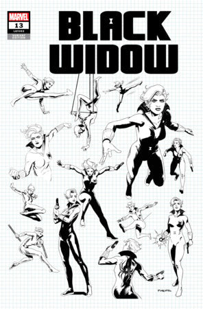Black Widow, Vol. 9 Die By the Blade 13D Rafael Pimentel Incentive Design Variant (1:50)