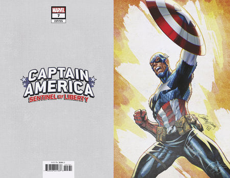 Captain America: Sentinel of Liberty, Vol. 2 The Invader, Part 1 7C J. Scott Campbell Anniversary Virgin Variant (1:100)