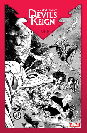 Devil's Reign, Vol. 1 1K 2nd Printing Marco Checchetto Variant