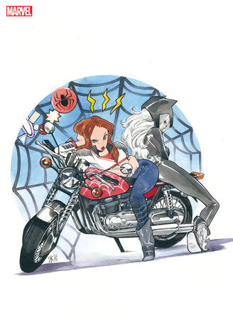 Mary Jane & Black Cat: Beyond Beyond 1H Peach Momoko Virgin Variant [1:100]