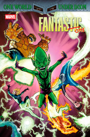 Fantastic Four, Vol. 7 One World Under Doom - Valeria Richards in: "The Fantastic One" 32E Joshua Cassara Impossible Man Pop-Up Variant