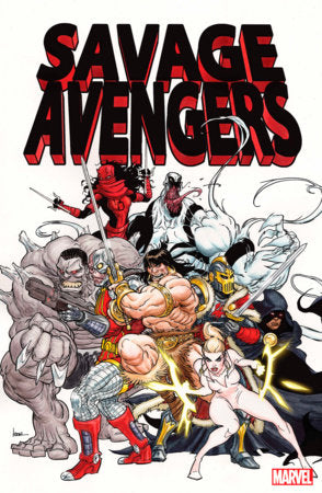 Savage Avengers, Vol. 2 #1B – Kaare Andrews Incentive Variant (1:50)