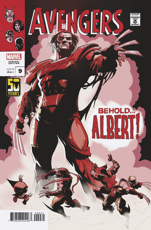 The Avengers, Vol. 9 #9C – Pete Woods 50 Years of Wolverine Variant