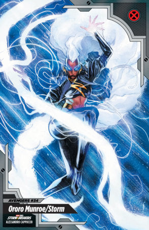 The Avengers, Vol. 9 "Heroes" / "Happy Anniversary, Avengers!" 34F Alessandro Cappuccio Trading Card Variant