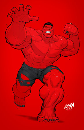 The Avengers, Vol. 9, The New Universe, 35E, David Nakayama Incentive Color Block Virgin Variant (1:50)