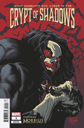 Crypt of Shadows, Vol. 3 The Crypt of Shadows; Neither Big Nor Bad; Werewolf by Moon Knight; Skin Crawl; Down Came the Rain; Endless Slaghter in the Infinite Swamp 1D Ryan Stegman Morbius Variant