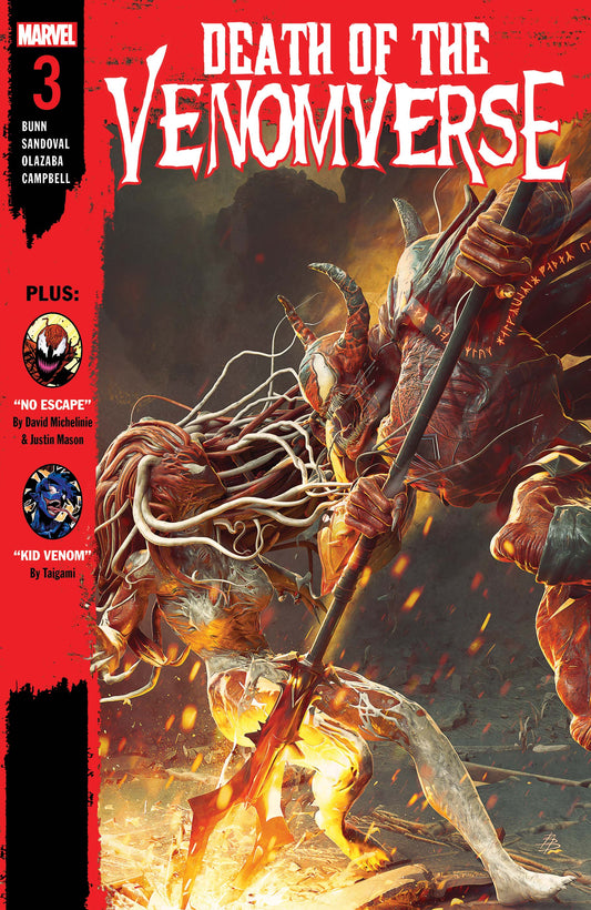 Death of the Venomverse, Part 3 / Final Escape, Part 2 / Kid Venom!, 3A, Björn Barends Regular 3A Björn Barends Regular