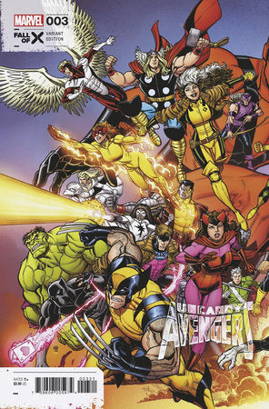 Uncanny Avengers, Vol. 4 #3B – Nick Bradshaw Connecting Variant