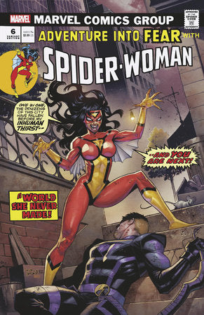 Gang War - Spider-Woman, Vol. 8, Gang War, 6B, Belén Ortega Vampire Variant 6B Belén Ortega Vampire Variant
