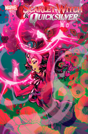 Scarlet Witch & Quicksilver 1B Rose Besch Variant