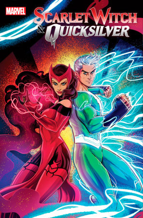 Scarlet Witch & Quicksilver 1E Luciano Vecchio Foil Variant