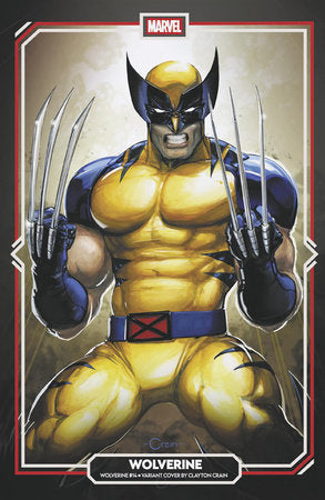 Wolverine, Vol. 8 Silver and Snow 14B Clayton Crain Variant