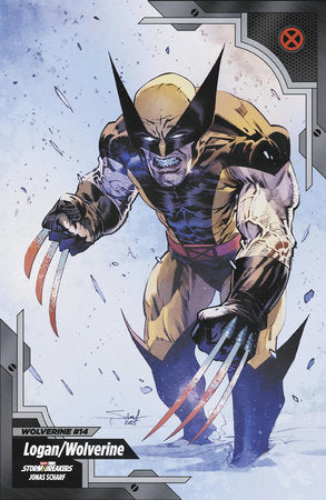 Wolverine, Vol. 8 Silver and Snow 14E Jonas Scharf X-Men Trading Card Variant