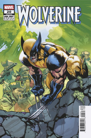Wolverine, Vol. 8 #20F – Francesco Manna USA 250th Homage Variant