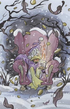 Uncle Scrooge and The Infinity Dime #1Q – 2nd Printing Peach Momoko Incentive Virgin Variant (1:25)