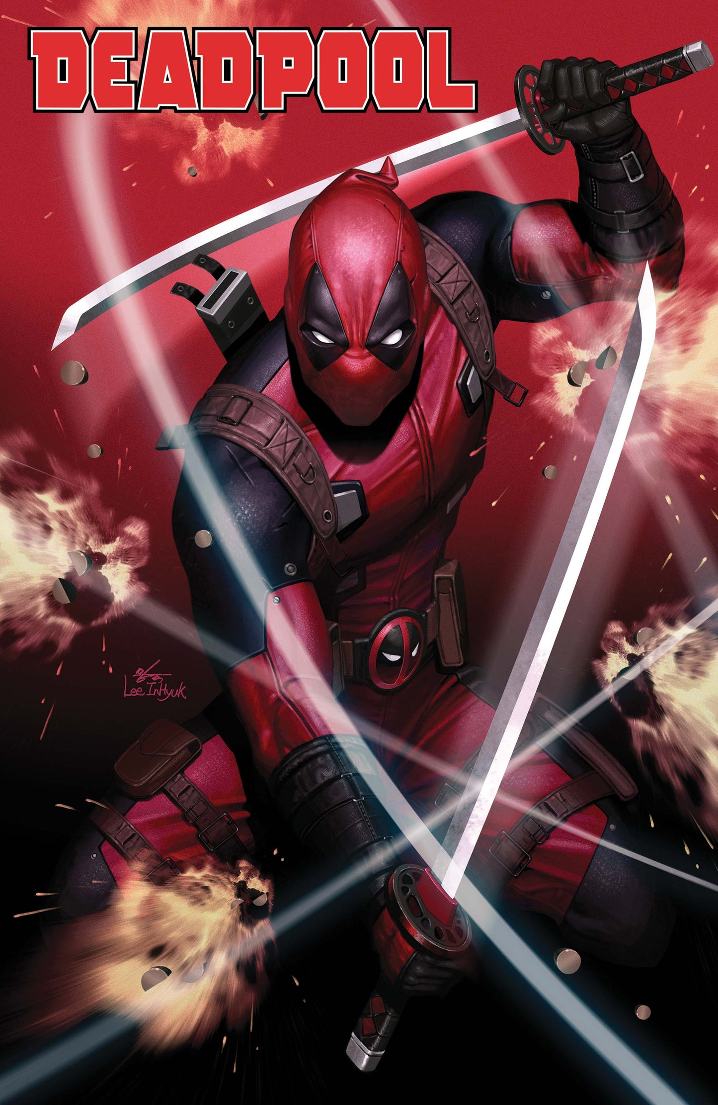 Deadpool, Vol. 9, 1B, InHyuk Lee Foil Variant 1B InHyuk Lee Foil Variant