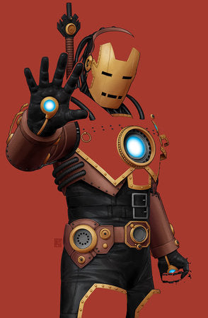 Iron Man, Vol. 7 The Stark-Roxxon War 1B John Tyler Christopher Negative Space Variant