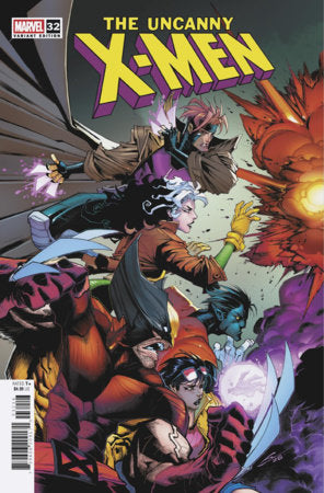 Uncanny X-Men, Vol. 6 #32E – Gerardo Sandoval Incentive Variant (1:25)
