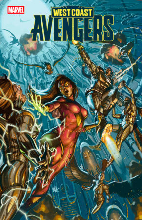 The West Coast Avengers, Vol. 4 8A Ben Harvey Regular