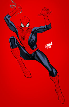 The Amazing Spider-Man, Vol. 7, 21F, David Nakayama Incentive Color Block Virgin Variant (1:50)