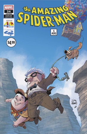 The Amazing Spider-Man, Vol. 7 #34D – Ryan Stegman Pixar 40th Anniversary Variant