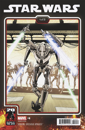 Star Wars, Vol. 4 (Marvel), Shock And Awe, 4C, Chris Sprouse Revenge of the Sith 20th Anniversary Variant
