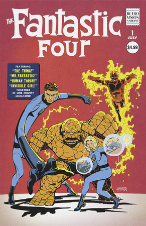 Fantastic Four, Vol. 8 The Fantastic Four in: "The Uncommon Era" 1N Leonardo Romero Retro Vision Variant
