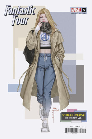 Fantastic Four, Vol. 8 Doctor Susan Storm in: "Bad Blood" 5E InHyuk Lee Street-Verse Variant