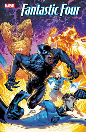 The Invincible Woman, Fantastic Four, Vol. 8, The Invincible Woman, 8E, Netho Diaz Black Panther Variant 8E Netho Diaz Black Panther Variant