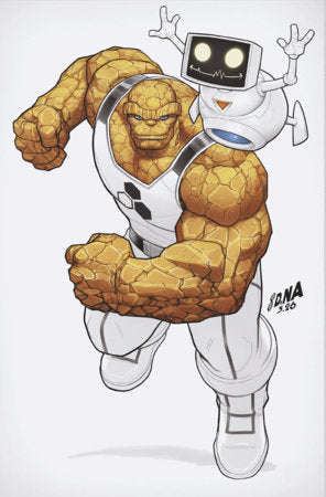 Fantastic Four, Vol. 8 #10E – David Nakayama Incentive Color Block Virgin Variant (1:50)